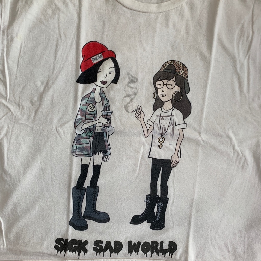 DIMEPIECE Daria / Sick Sad World shirt